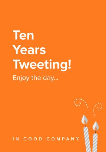 Happy Birthday Twitter!